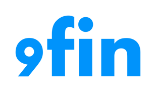 9fin_BlueOnTransparent_Horizontal