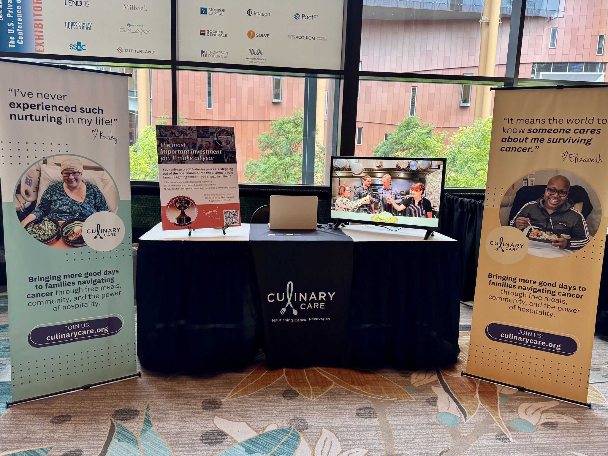 Culinary Care Booth Photo